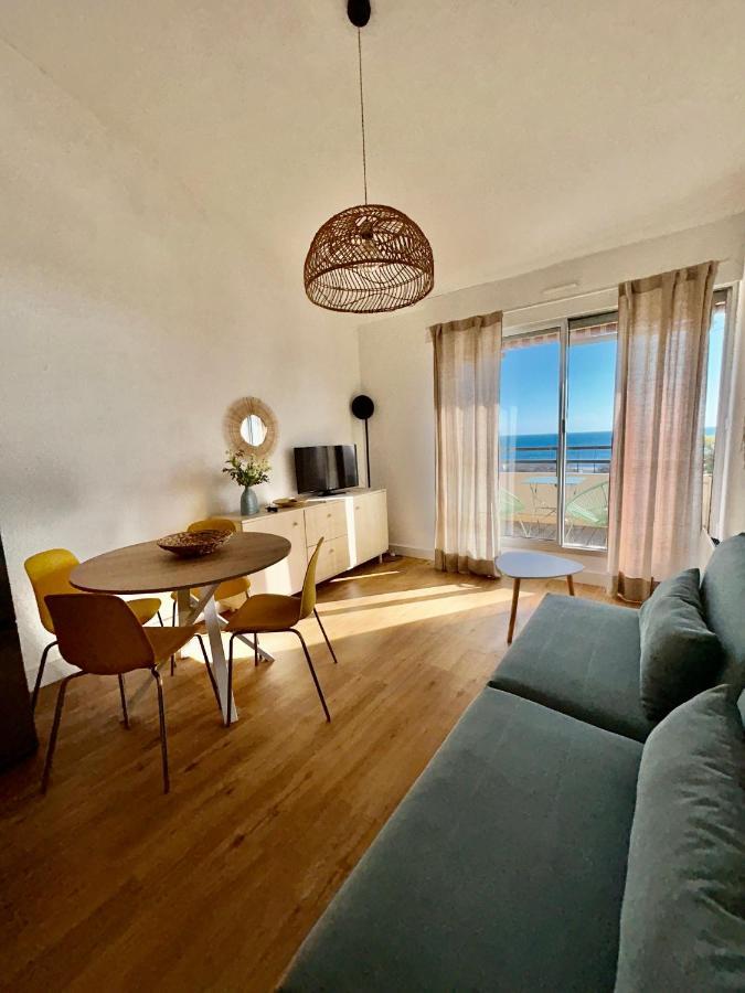 Superbe T2 Avec Terrasse Et Vue Su Mer Quartier Des Quilles A Sete Sète Exterior foto
